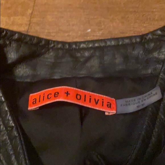 alice + olivia Distressed Jacket - Picture 5 of 7